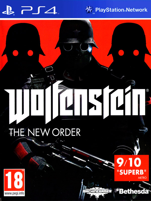 Игра Wolfenstein: The New Order (русские субтитры) (б.у.) (PS4)7021