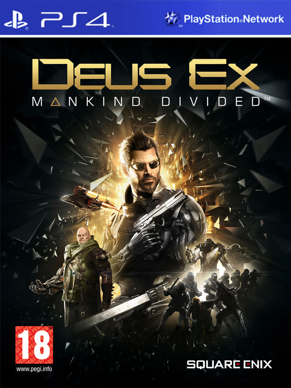 Игра Deus Ex: Mankind Divided (русские субтитры) (б.у.) (PS4)8333