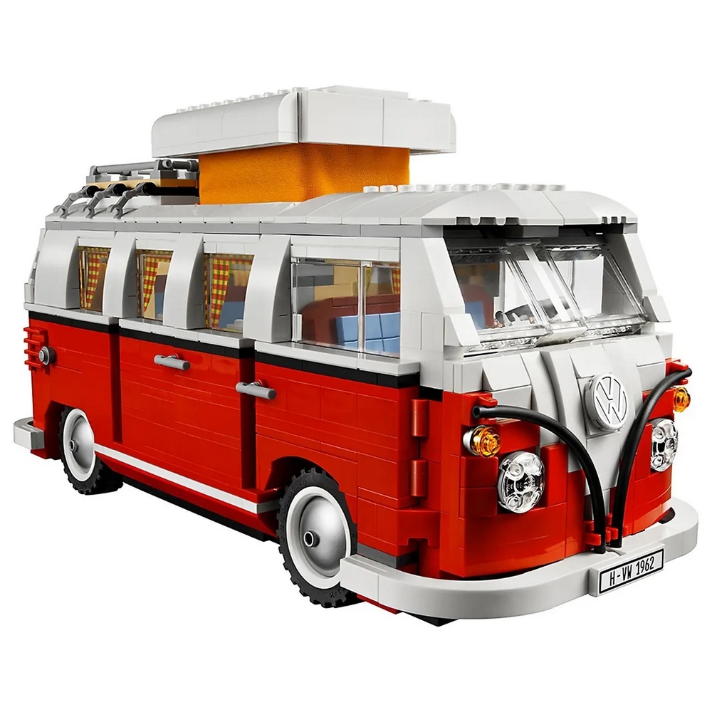 Конструктор LEGO Creator 10220 Volkswagen T1 Camper Van Building Kit -  купить дёшево с доставкой по Москве и всей России. Цена 16 489