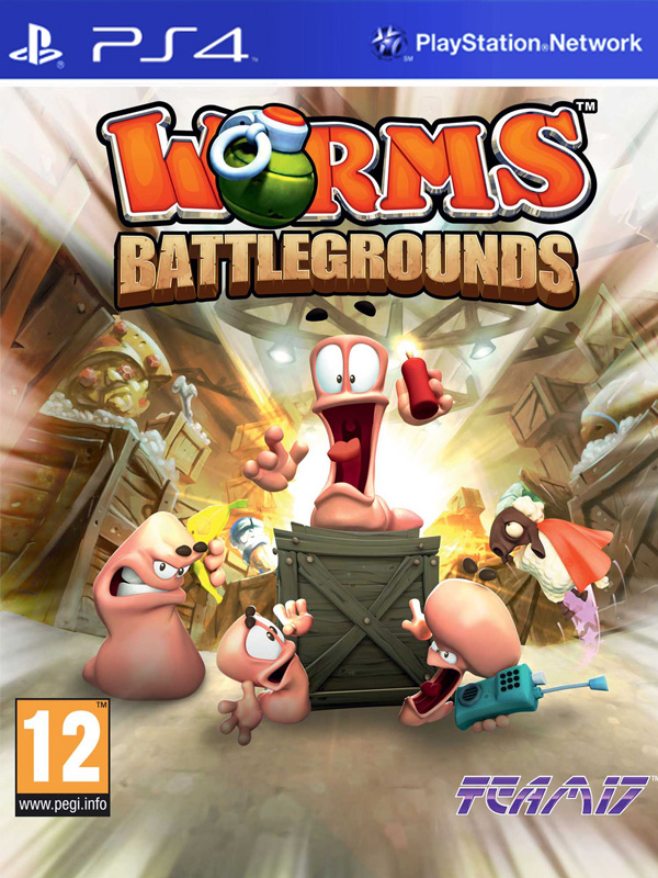 Игра Worms Battlegrounds (PS4)1054