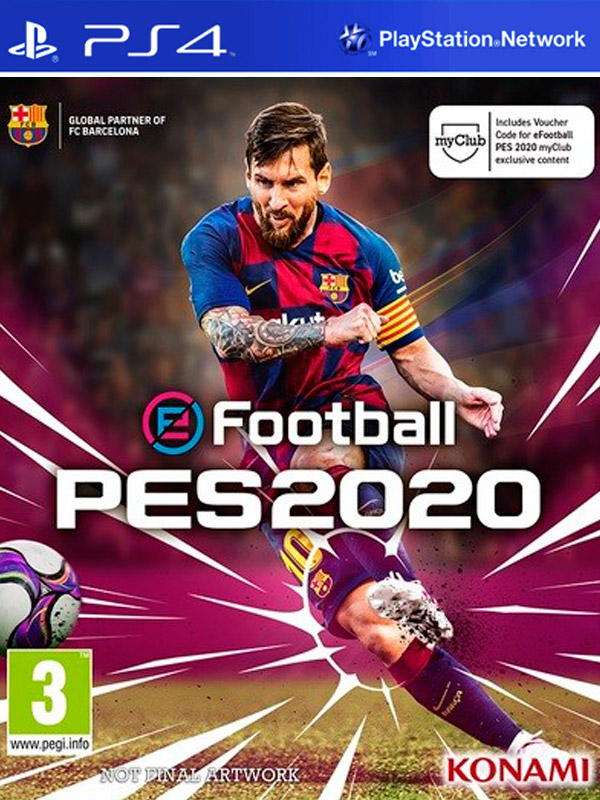 Игра eFootball Pro Evolution Soccer 2020 (PES 2020) (русские субтитры) (PS4)6900
