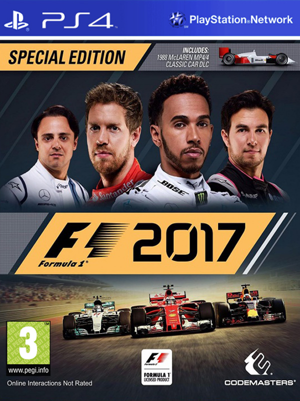 Игра F1 2017 (русские субтитры) (PS4)3374