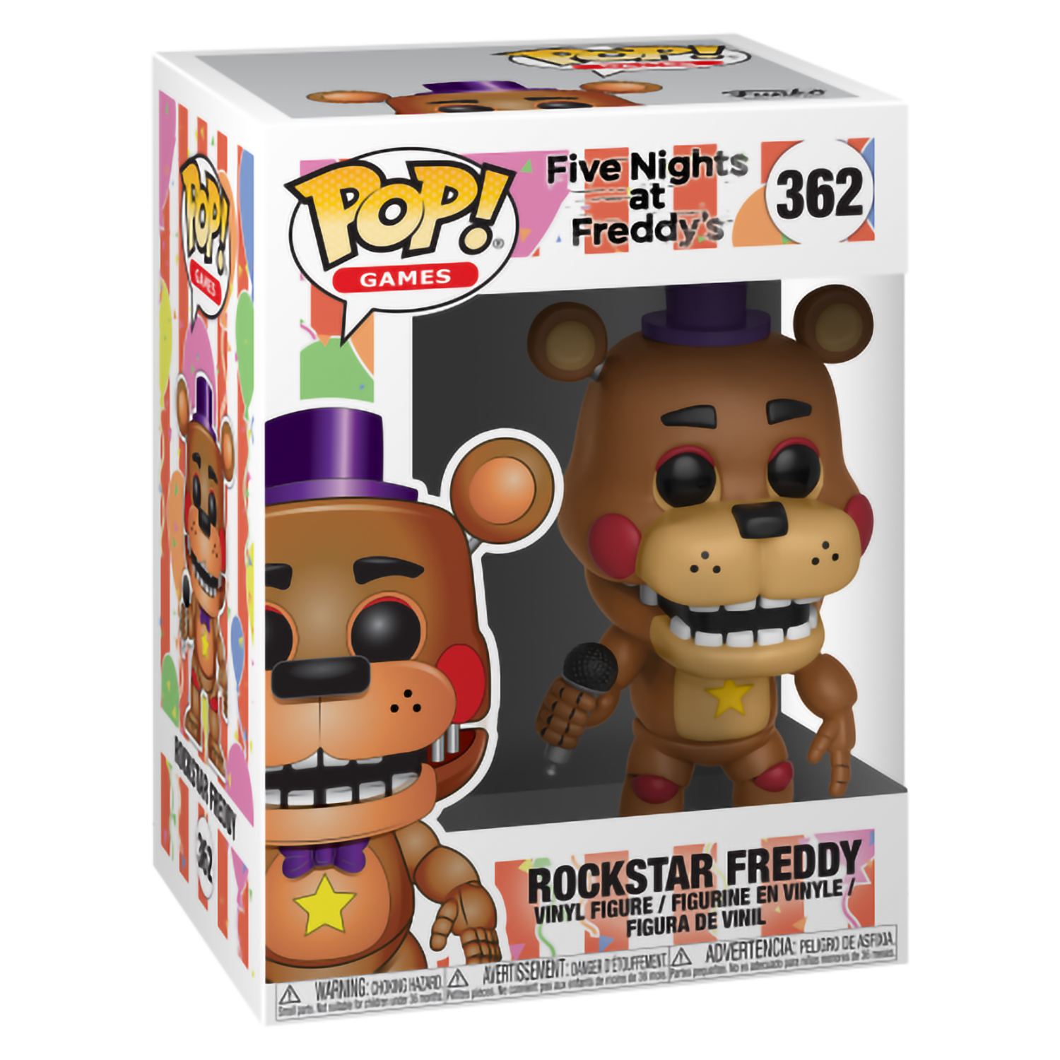 Фигурка Funko POP! Games FNAF Pizza Rockstar Freddy 32052 купить по  выгодной цене| Интернет-магазин UltraGamer.ru