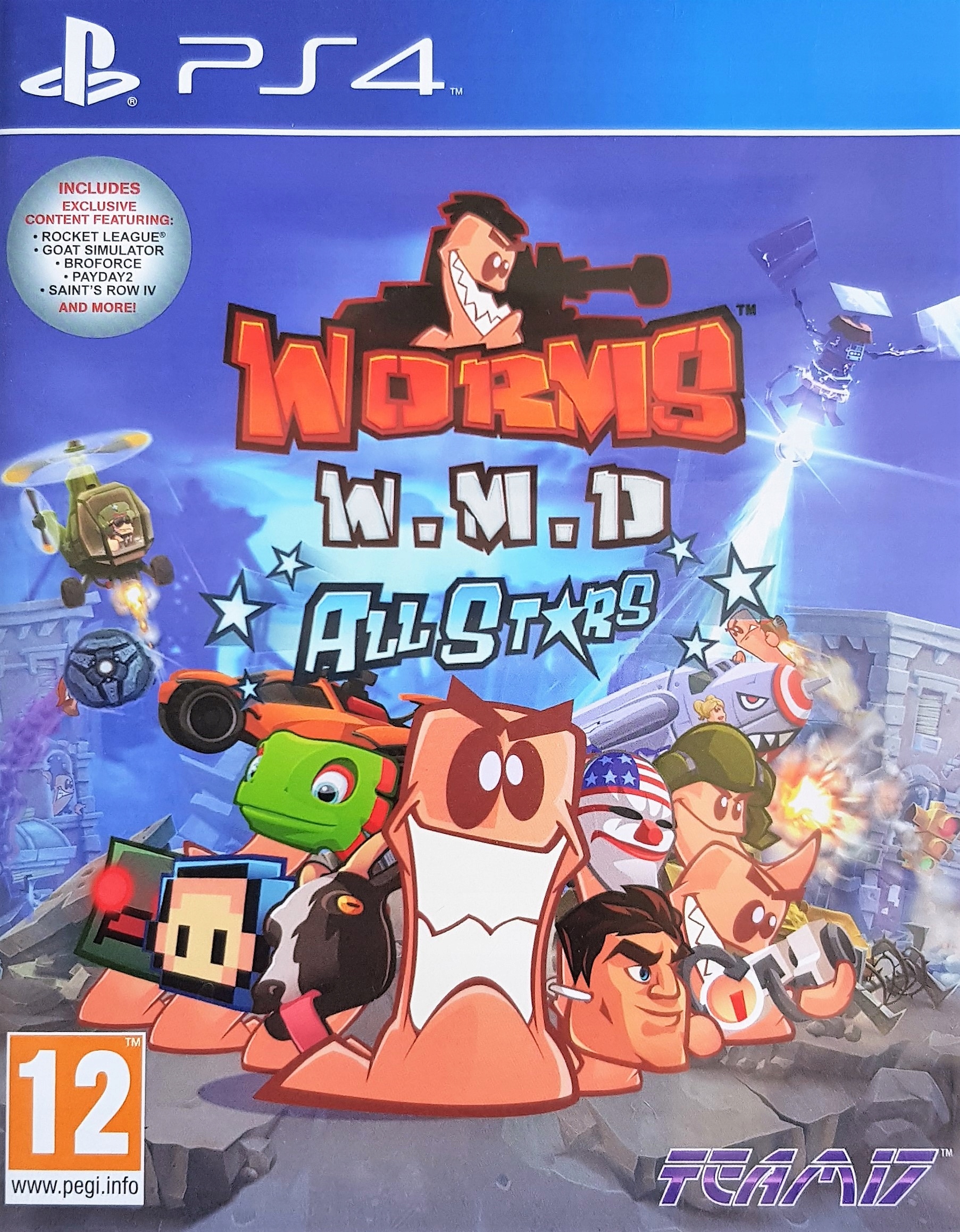 Игра Worms W.M.D. All Stars (русская версия) (PS4)9189