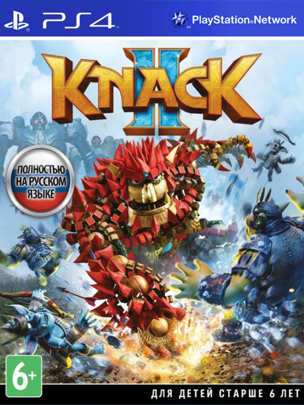Игра Knack 2 (русская версия) (PS4)3400