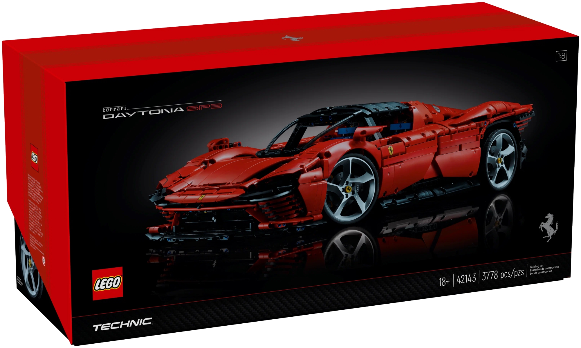 Конструктор LEGO Technic 42143 Ferrari Daytona SP3 - купить дёшево с  доставкой по Москве и всей России. Цена 49 989