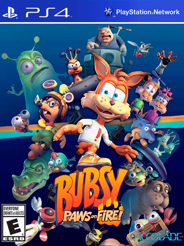 Игра Bubsy: Paws on Fire (PS4)6822