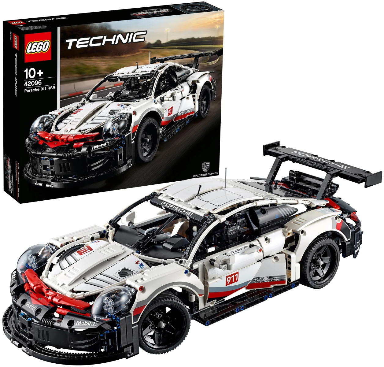 Конструктор LEGO Technic 42096 Porsche 911 RSR - купить дёшево с доставкой  по Москве и всей России. Цена 14 189