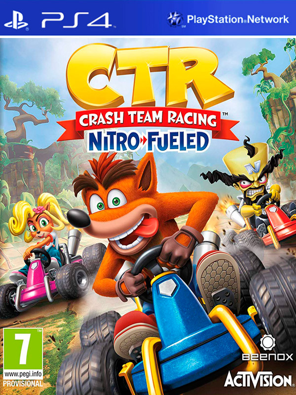 Игра Crash Team Racing: Nitro-Fueled (английская версия) (PS4)6552