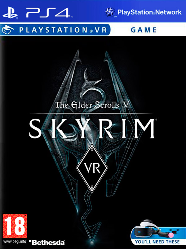 Игра The Elder Scrolls 5 (V): Skyrim  (только для VR) (русская версия) (б.у.) (PS4)8577
