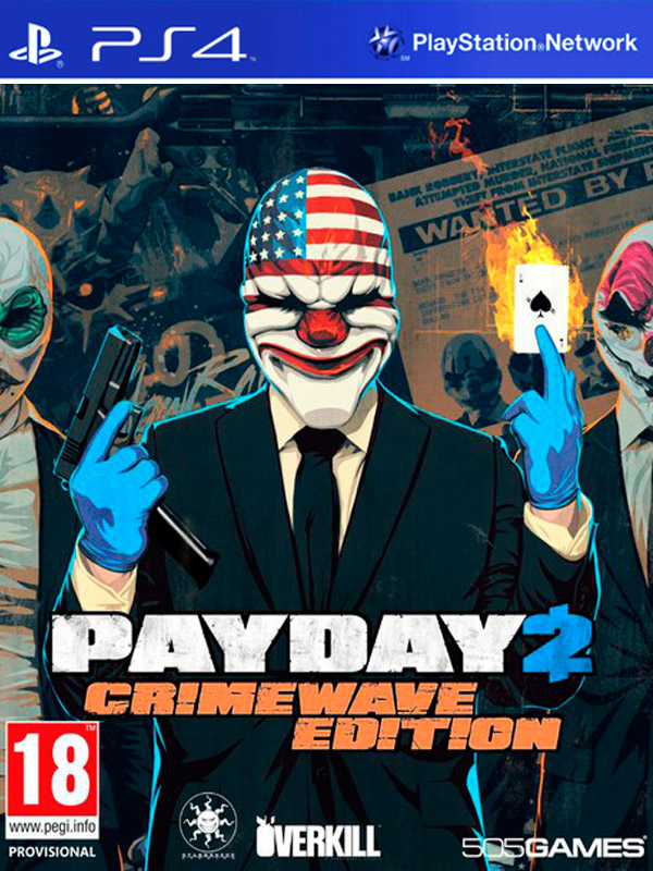 Игра Payday 2 Crimewave Edition (б.у.) (PS4)6954