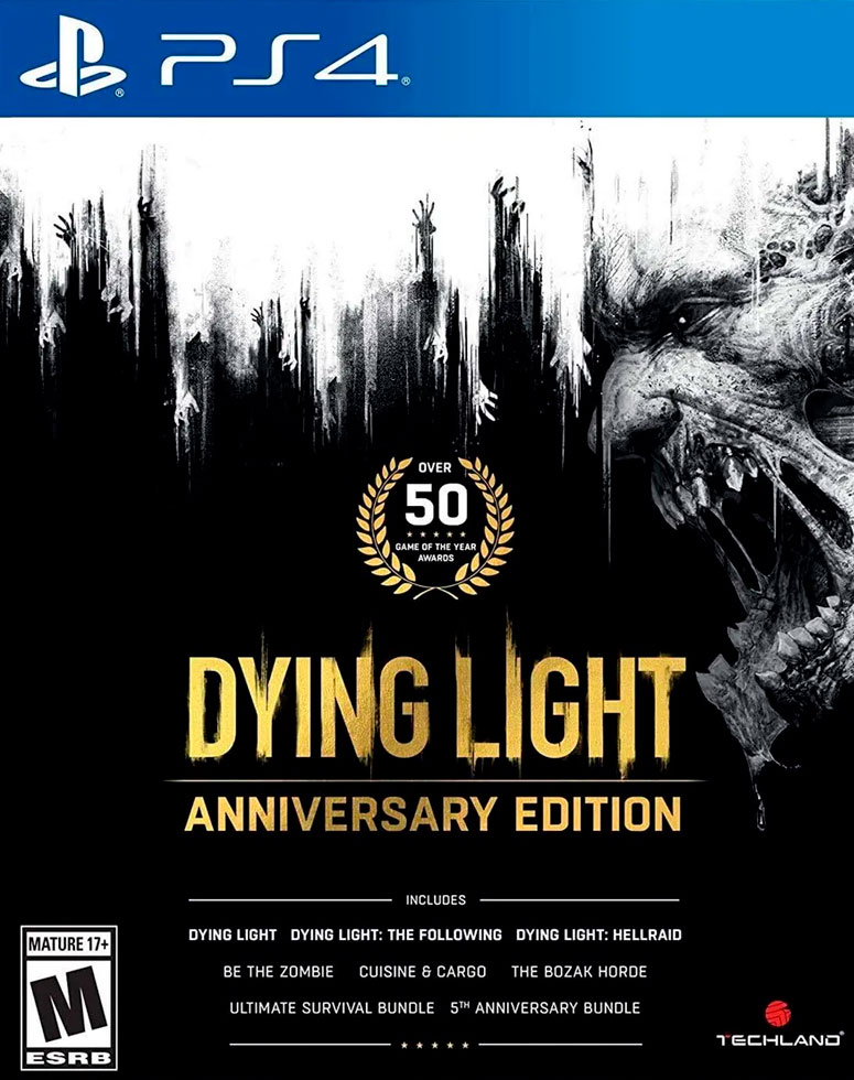 Игра Dying Light Anniversary Edition (английская версия) (PS4)15555
