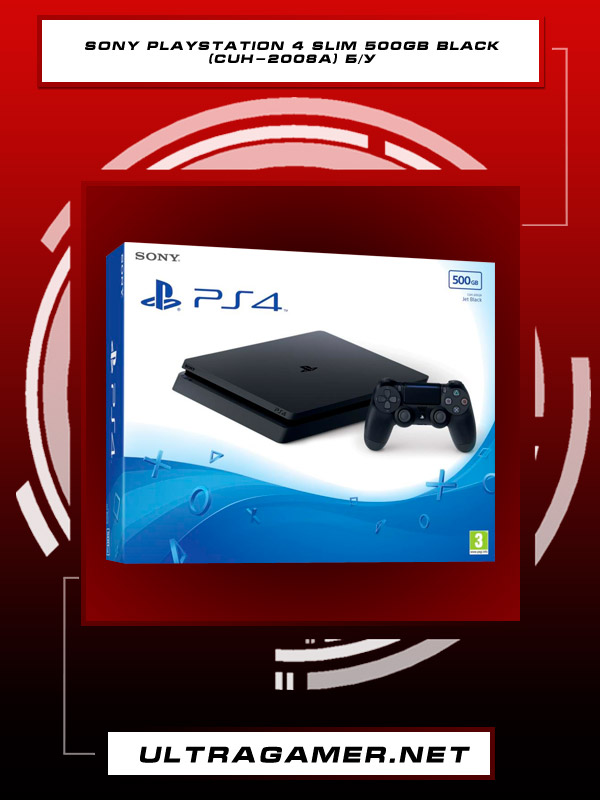 Sony PlayStation 4 SLIM 500Gb Black (CUH-2008A) б/у6964