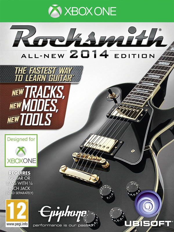 Игра Rocksmith (All-New 2014 Edition) Игра + кабель для подсоединения гитары (Xbox One)967