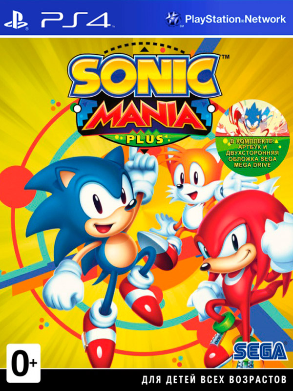 Игра Sonic Mania Plus с артбуком (PS4)3764
