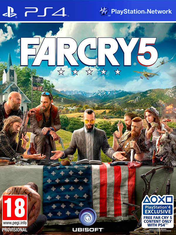 Игра Far Cry 5 (русская версия) (PS4)3623