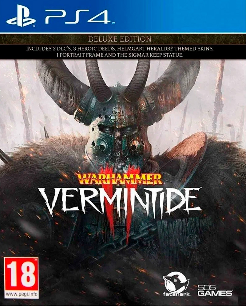 Игра Warhammer: Vermintide II. Deluxe Edition (русские субтитры) (PS4)17550