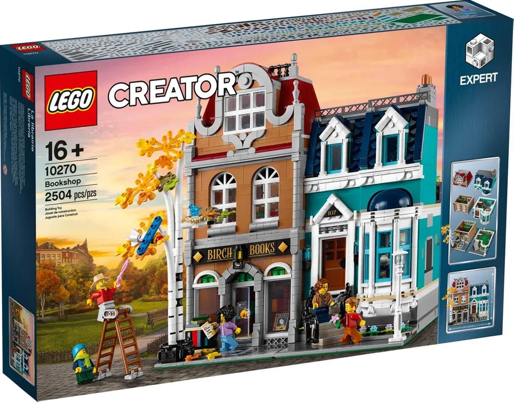 Конструктор LEGO Creator 10270 Книжный магазин16611