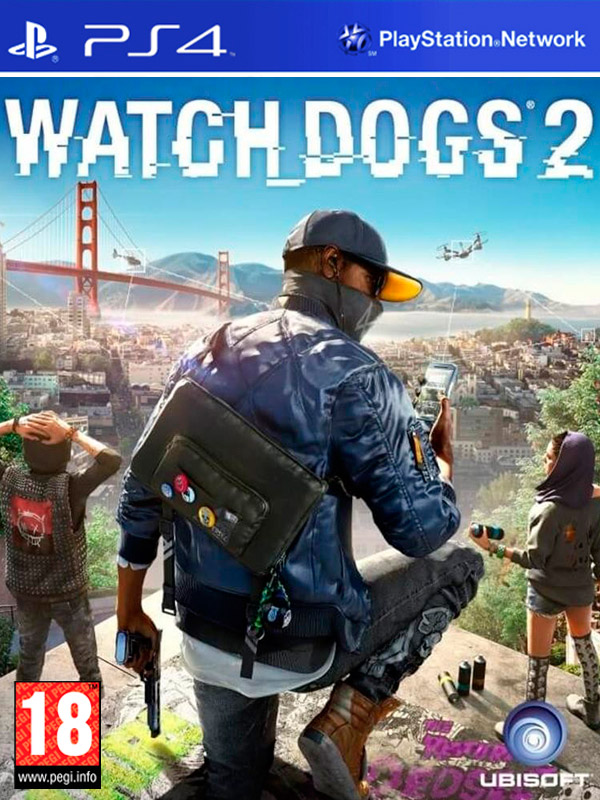 Игра Watch Dogs 2 (русская версия) (б.у.) (PS4)6589