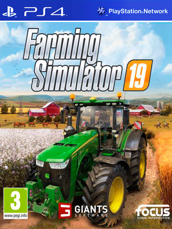 Игра Farming Simulator 19 (русская версия) (PS4)4955