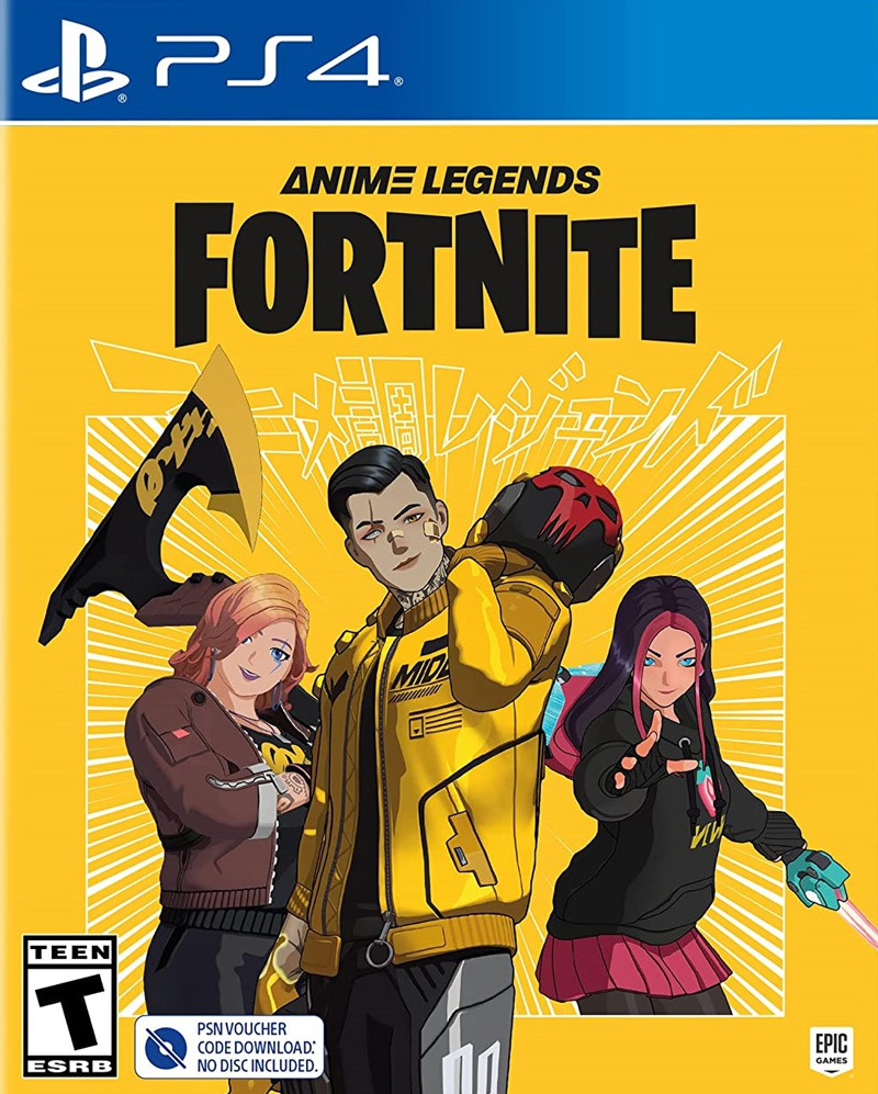 Игра Fortnite. Anime Legends (код на загрузку) (PS4) купить дёшево с  доставкой по Москве и всей России