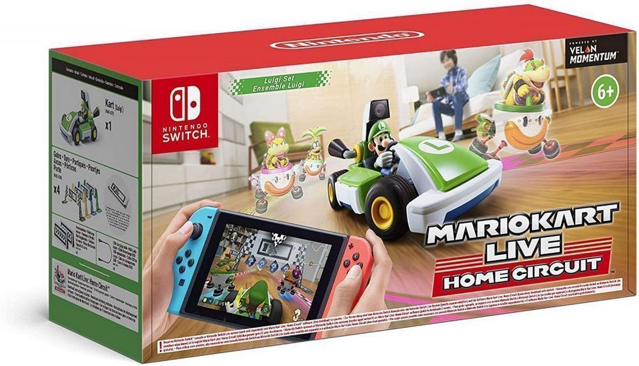 Игровой набор Mario Kart Live Home Circuit - набор Luigi15816