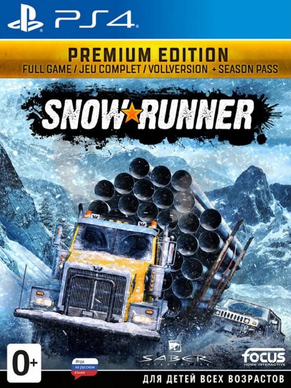 Игра SnowRunner  Premium Edition (русская версия) (PS4)8923