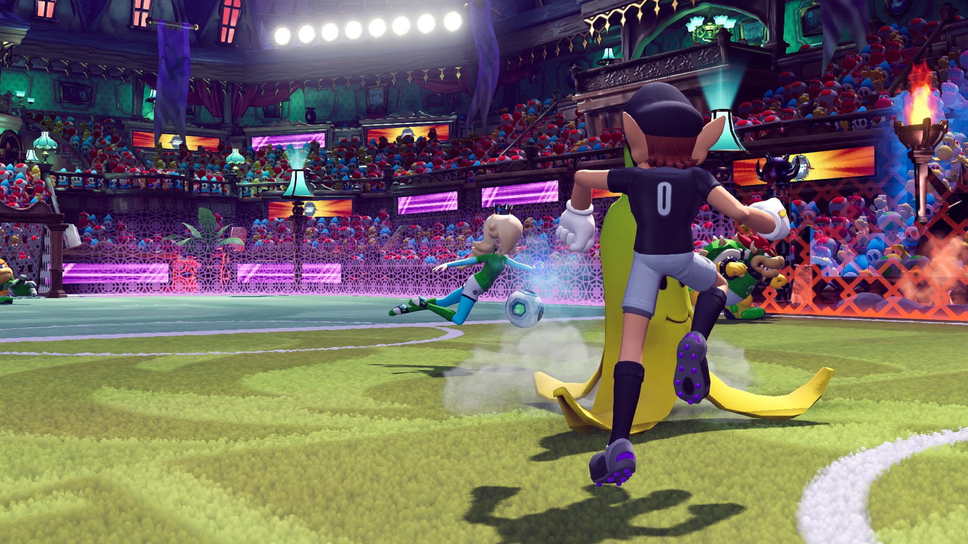 Купить Игра Mario Strikers: Battle League Football (русская версия)  (Nintendo Switch) 3 389. Доставка по Москве и всей России.