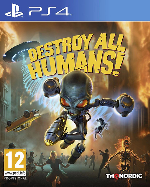 Игра Destroy All Humans! (русские субтитры) (PS4)8846