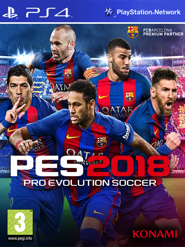 Игра Pro Evolution Soccer 2018 (PES 2018) (русские субтитры) (PS4)3341