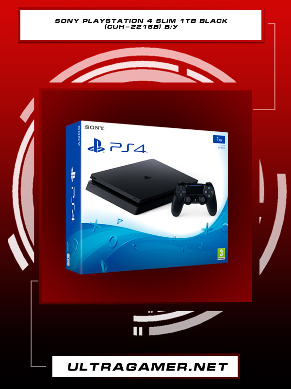 Sony PlayStation 4 SLIM 1Tb Black (CUH-2216B) б/у7580