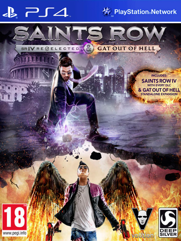 Игра Saints Row IV: Re-Elected & Gat Out of Hell (русские субтитры) (б.у.) (PS4)6588