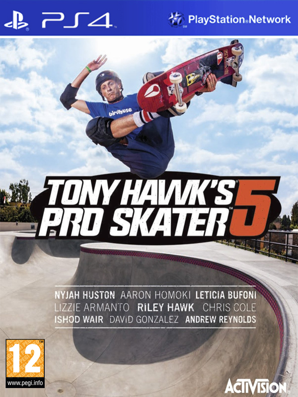 Игра Tony Hawks Pro Skater 5 (английская версия) (PS4)1945