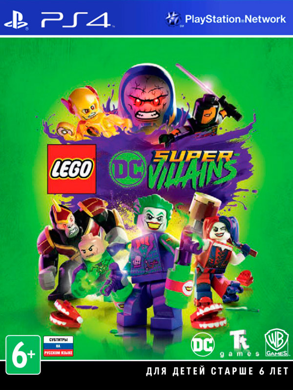 Игра LEGO DC Super-Villains (русские субтитры) (PS4)3996