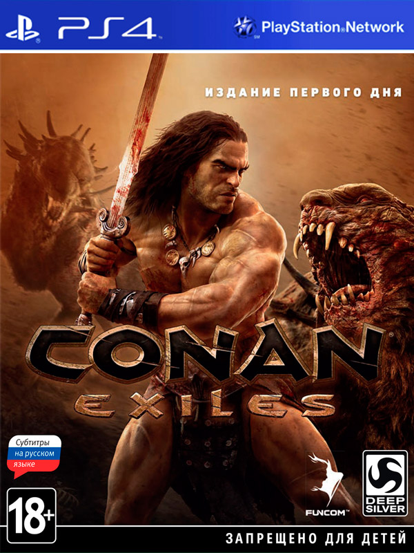 Игра Conan Exiles - Издание первого дня (русские субтитры) (PS4)3771