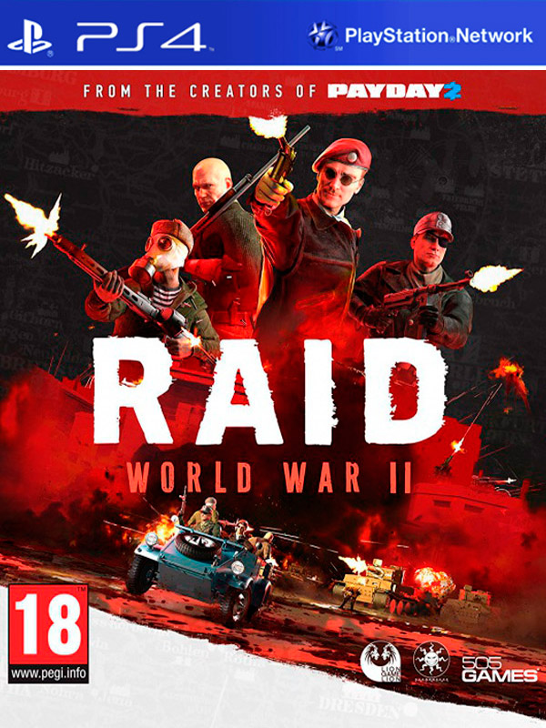 Игра RAID: World War 2 (II) (PS4)3475
