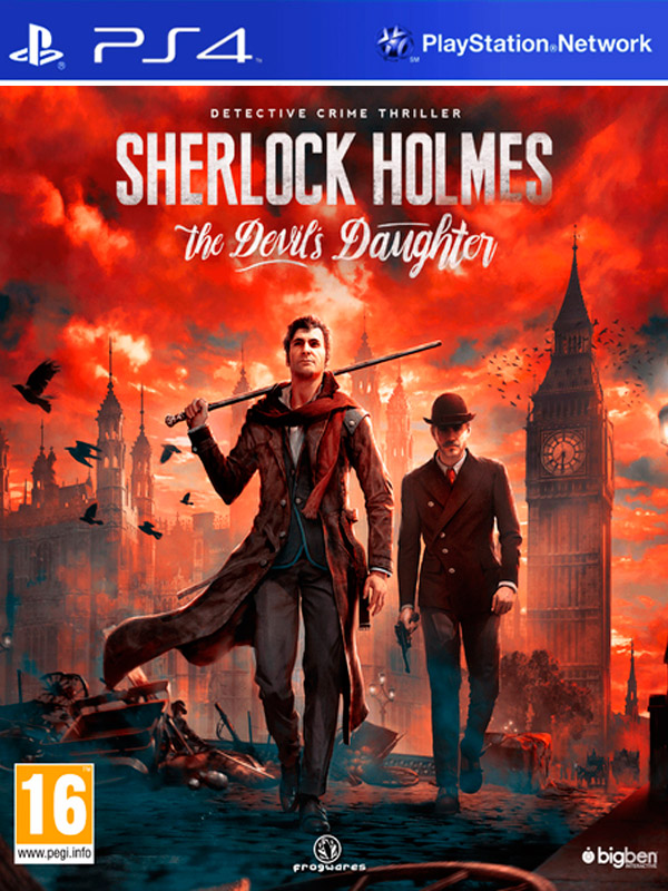 Игра Sherlock Holmes: The Devil's Daughter (русские субтитры) (PS4)5513