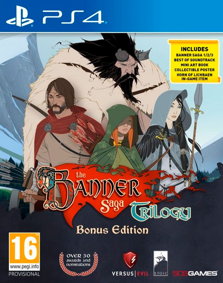 Игра The Banner Saga Trilogy Bonus Edition (русские субтитры) (PS4)16100