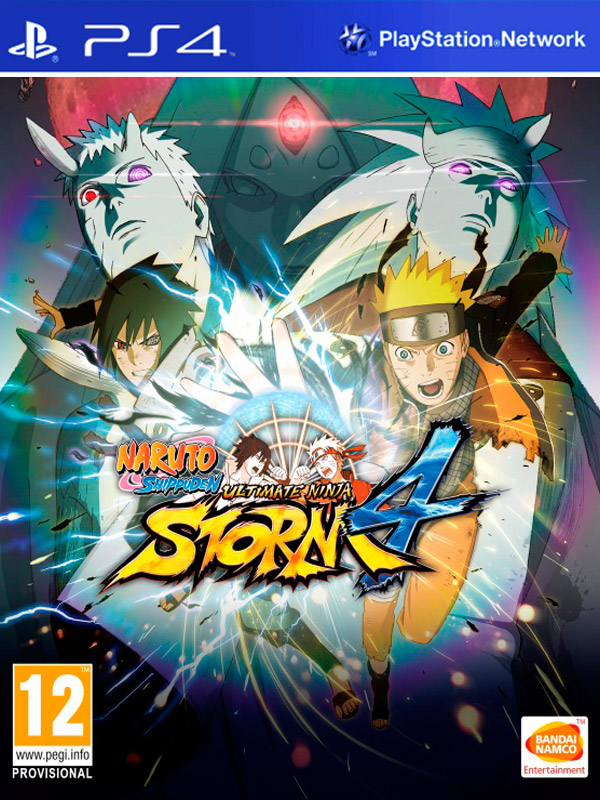 Игра Naruto Shippuden Ultimate Ninja Storm 4 (русские субтитры) (б.у.) (PS4)6604