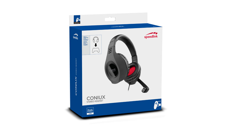 Speedlink Coniux Stereo Headset PS4 SL 4533 BK