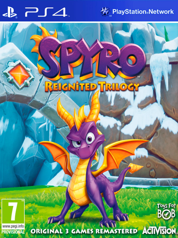 Игра Spyro Trilogy Reignited (PS4)3829