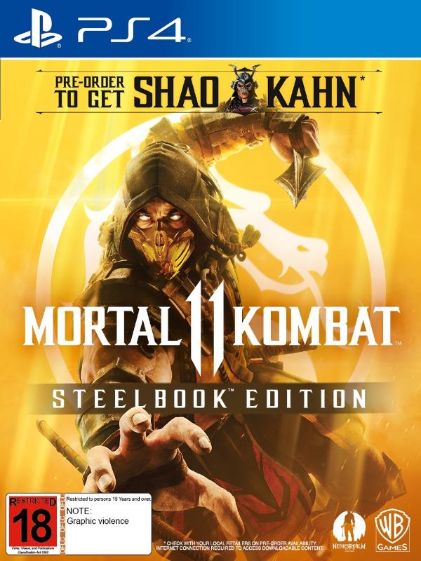 Игра Mortal Kombat 11 Steelbook Edition (русские субтитры) (PS4)8891