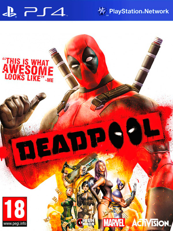 Игра Deadpool (PS4)3634