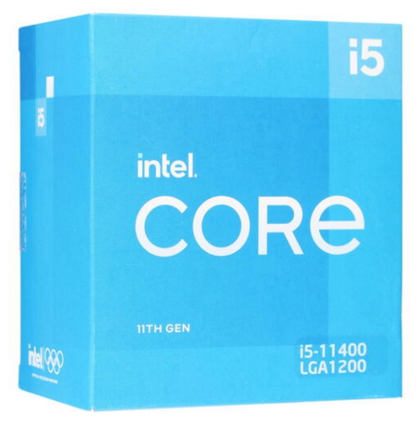 Процессор  Core i5-11400 (2.6GHz, 12MB,LGA1200) box16102