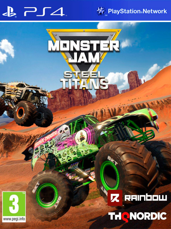 Игра Monster Jam: Steel Titans (PS4)7710