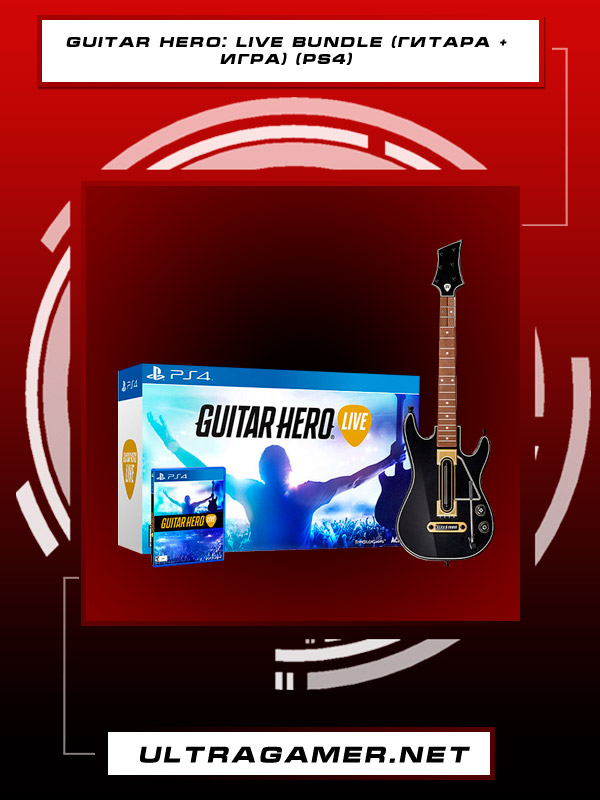 Игра Guitar Hero Live Bundle (игра + гитара) (PS4)1712