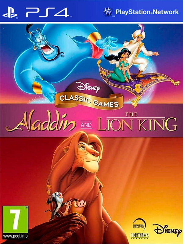 Игра Disney Classic Games: Aladdin and The Lion King (Алладин и Король Лев) (PS4)8048