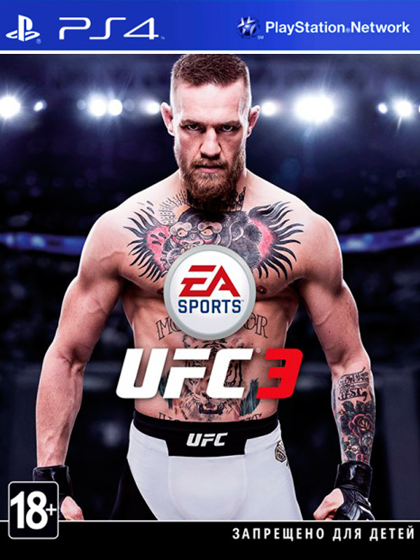 Игра UFC 3 (русские субтитры) (PS4)3606