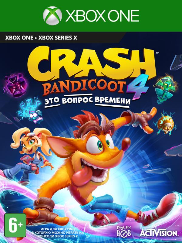 Игра Crash Bandicoot 4 Это Вопрос Времени (русские субтитры) (Xbox One)9043