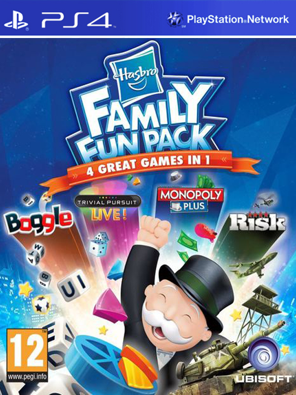 Игра Hasbro Family Fun Pack (PS4)2022